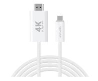 4smarts Kabel USB-C do HDMI 2m biały - 1535851 - zdjęcie 1